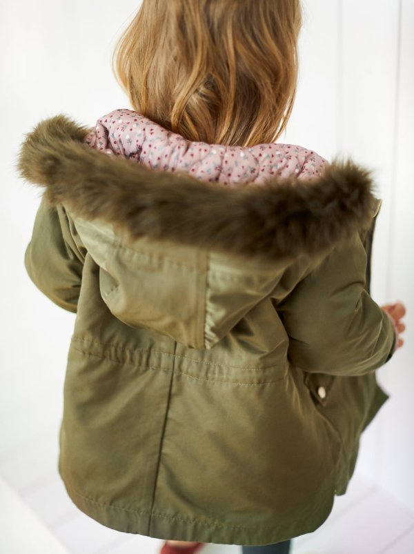 PARKA WITH REMOVABLE LINING