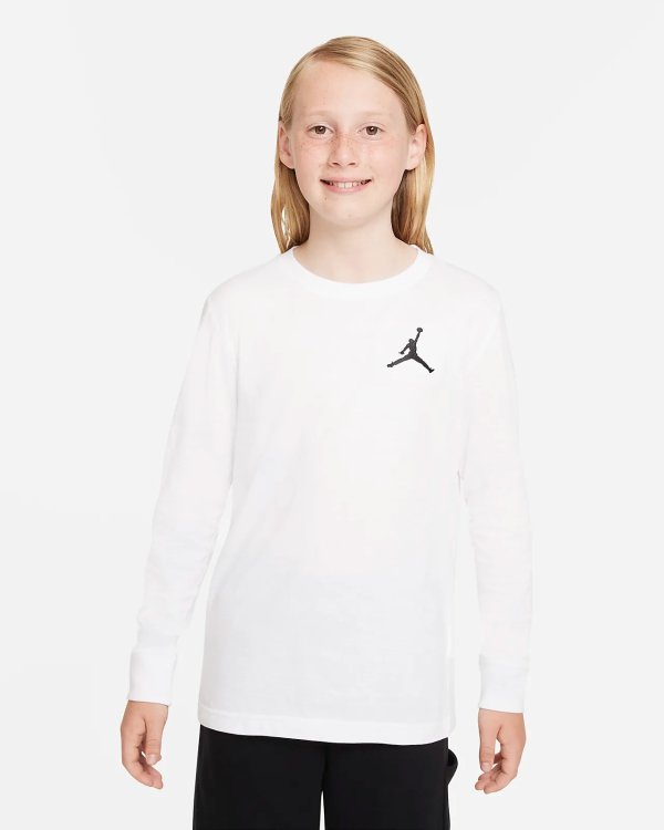 Big Kids' (Boys') Long-Sleeve T-Shirt. Nike.com