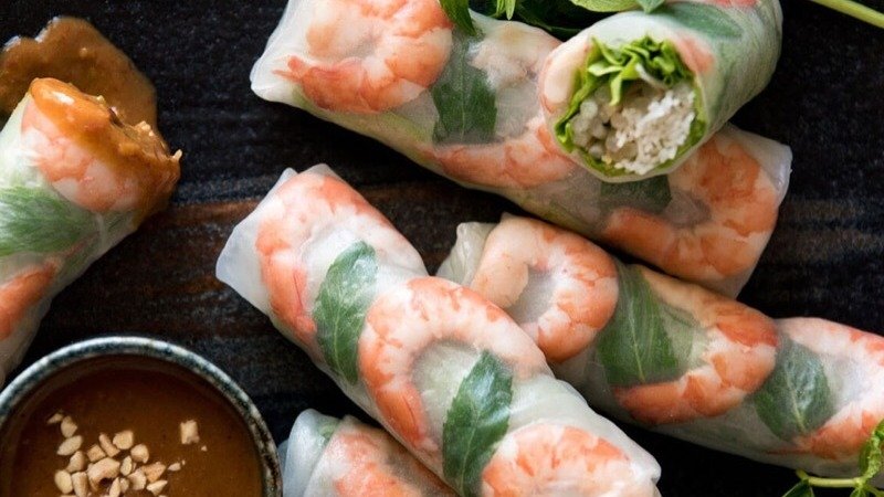20分钟搞定健康又美味的越南春卷！