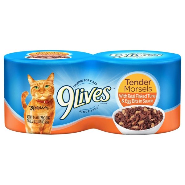 9Lives 猫粮罐头 吞拿鱼 24罐