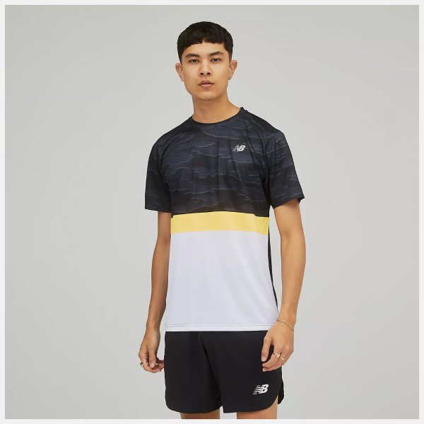 Striped Accelerate Short Sleeve