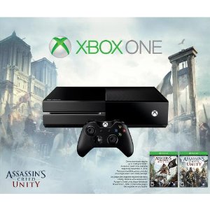Xbox One Console Kinect Assassin's Creed(Unity + Black Flag) + Destiny Bundle