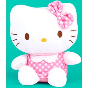 Sanrio 订单满$75 免费送毛绒Hello Kitty