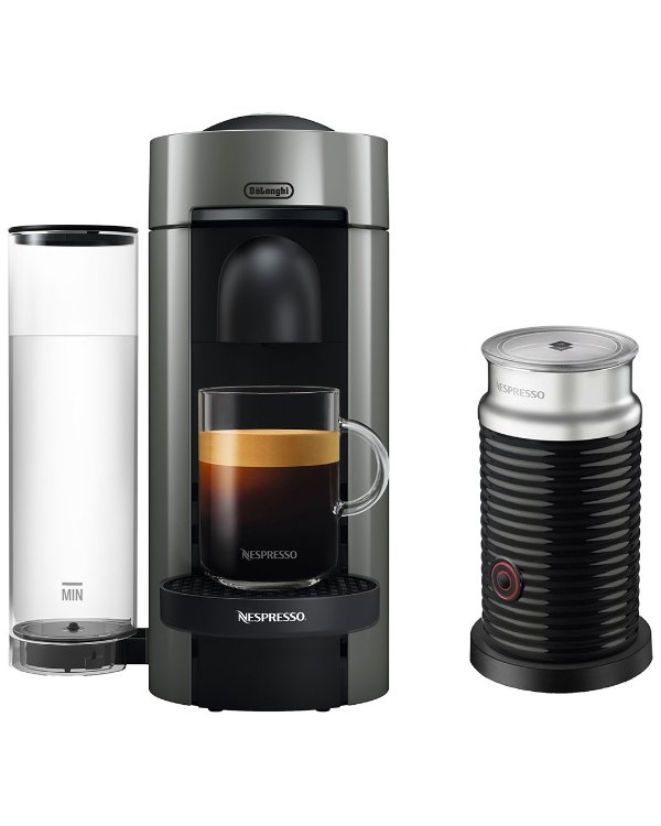Nespresso VertuoPlus Coffee & Espresso Single-Serve Machine in Gray