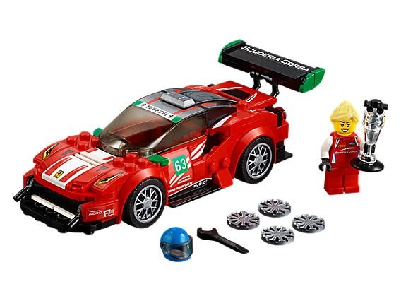 Speed Champions 系列 Ferrari 488 GT3 “Scuderia Corsa” - 75886