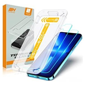 STOON Tempered Glass Screen Protector Compatible with iPhone 13 Pro Max