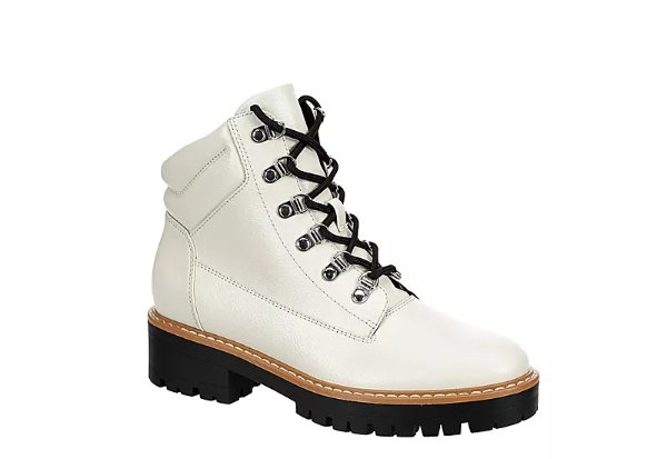 OFF WHITE LIMELIGHT Womens Kennedy Combat Boot