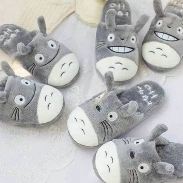 Totoro Cartoon Home Slippers from Apollo Box