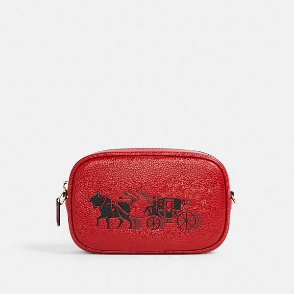 Lunar New Year Convertible Belt Bag With Ox and Carriage