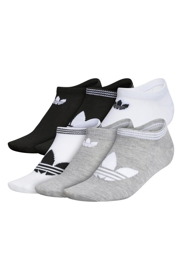 Originals Assorted 6-Pack Super Lightweight No-Show Socks