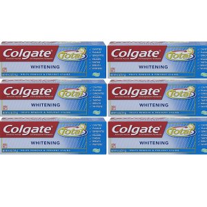 Colgate Total Whitening Gel Toothpaste 6 Pack