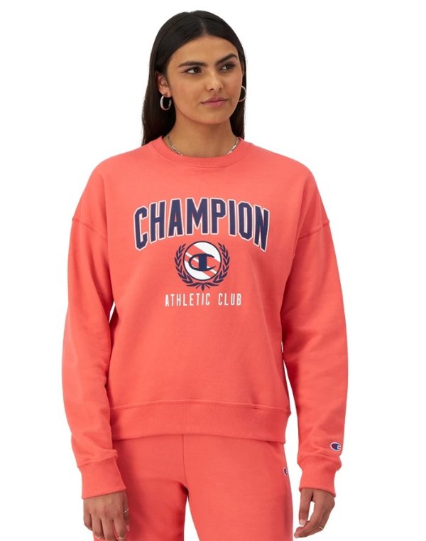 Powerblend Crewneck Sweatshirt, Club Champion Graphic