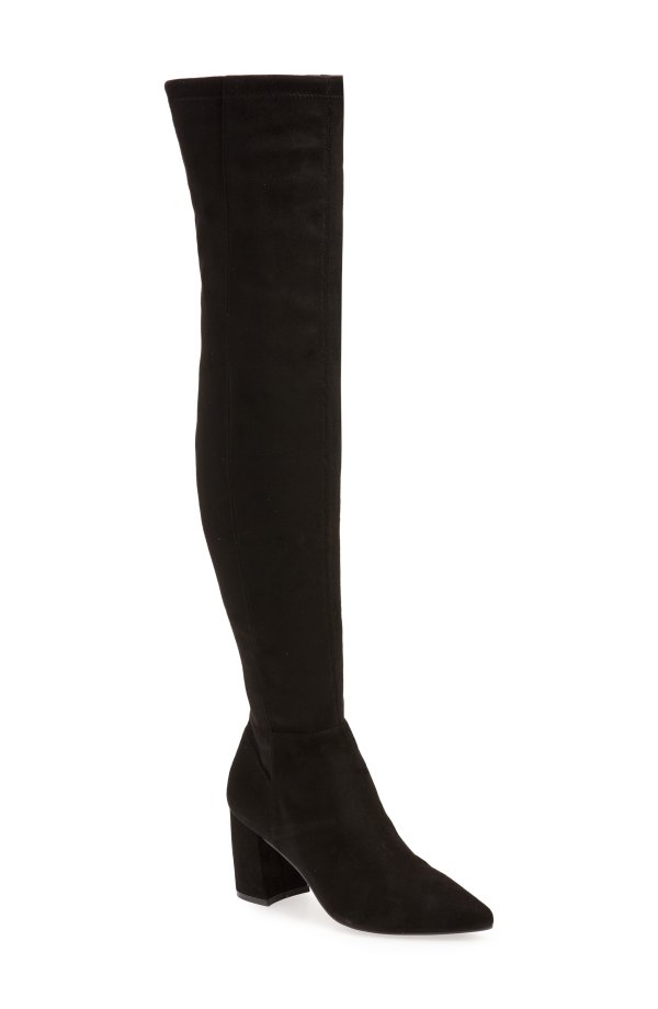 Nifty Pointed Toe Over the Knee Boot(Women)