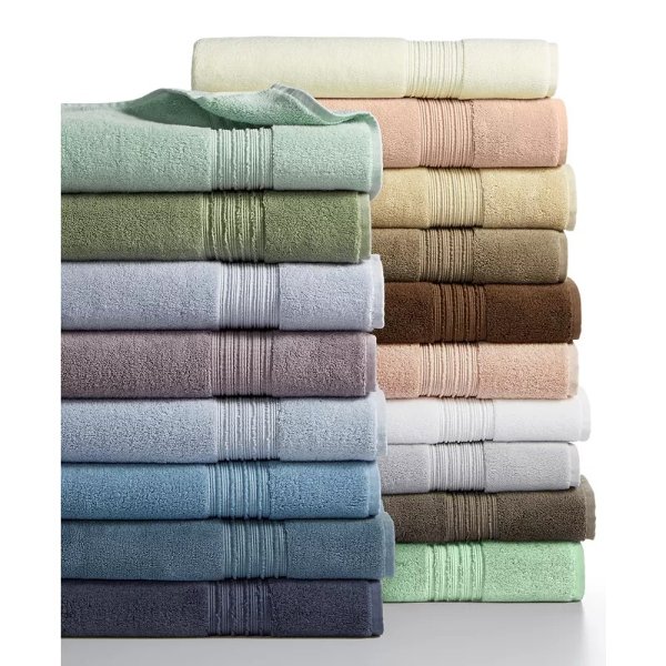 Turkish Cotton Bath Towel Collection, Created for Macy's