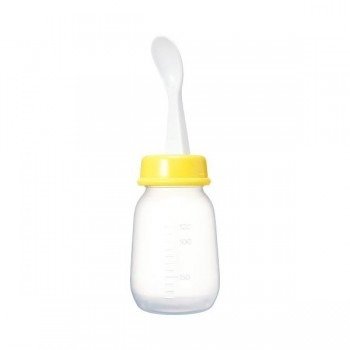 Baby Weaning Bottle With Spoon 120ml