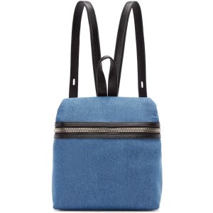 Kara SSENSE Exclusive Blue Denim Small Backpack @ SSENSE