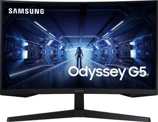 Odyssey G5 C32G57T 32" 2K 144Hz 1ms 曲面显示器