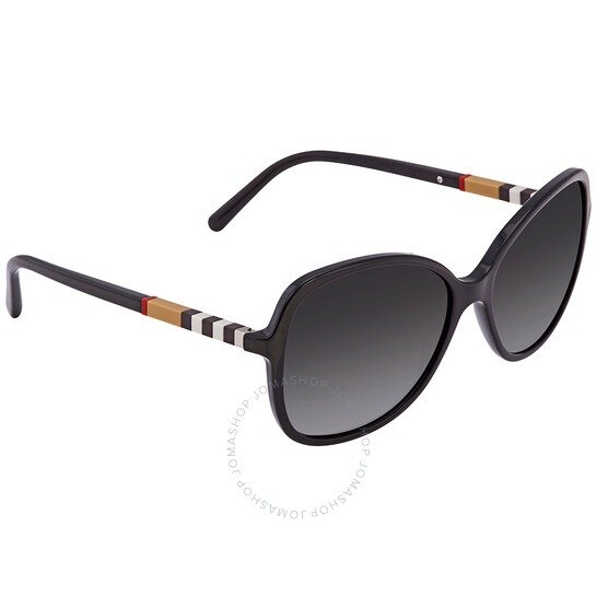 Grey Shaded Butterfly Ladies Sunglasses BE4197 30018G 58