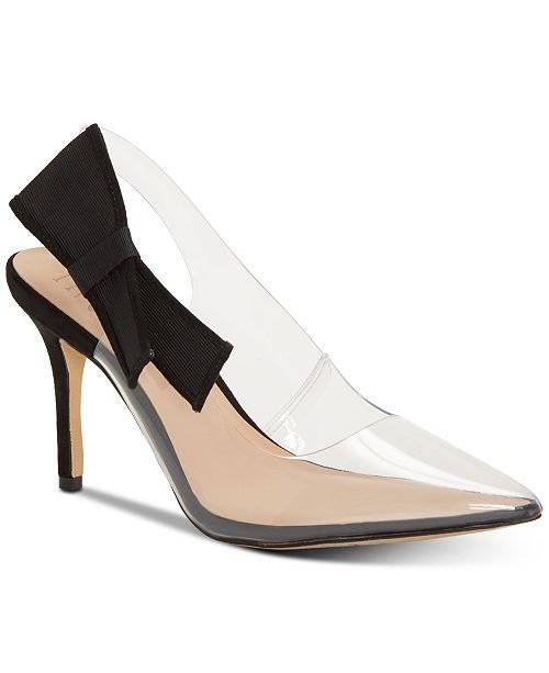 INC Women's Coletta Slingback Pointed Toe Pumps, Created for Macy's