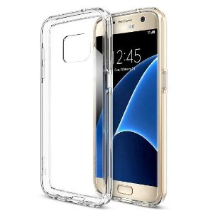 Galaxy S7 Case, Trianium [Clear Cushion] @ Amazon