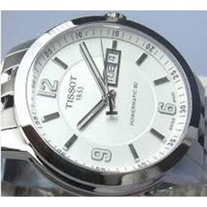 Tissot Men's PRC 200 Analog Display Swiss Automatic Silver Watch