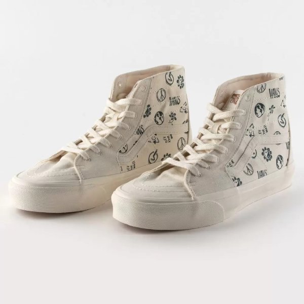 Sk8-Hi Tapered Shoes - OFF WHITE | Tillys