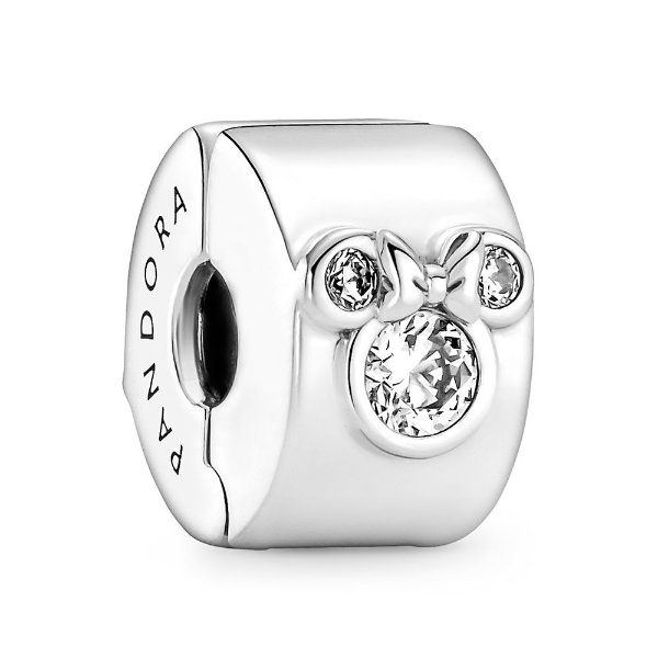 Mickey and Minnie Mouse Icon Clip Charm by Pandora