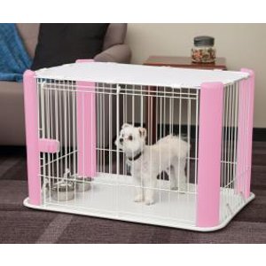 IRIS Deluxe Wire Pet Dog Play Pen, Large