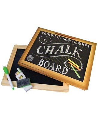 Victorian Schoolroom Chalk Board Set