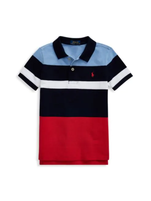 Ralph Lauren - Little Boy's Colorblock Cotton Polo Shirt
