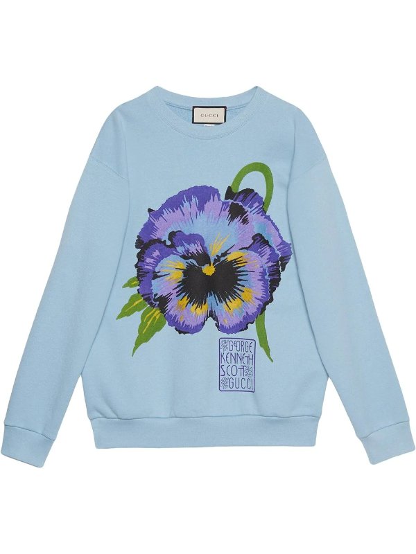 x Ken Scott floral-print sweatshirt