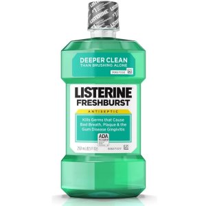 Listerine 多款抗菌防蛀牙漱口水热卖