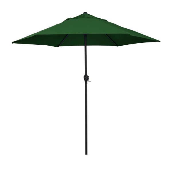 Astella 60" Hunter Green Hexagon Market Patio Umbrella