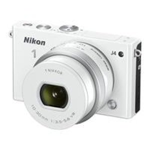 Nikon 1 J4 微单相机(多色可选) 带1 NIKKOR 10-30mm f/3.5-5.6 PD镜头套装