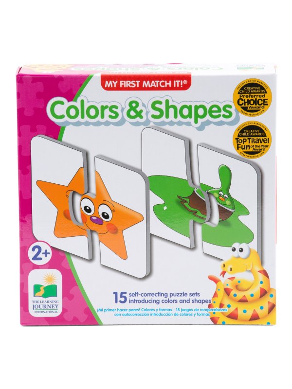 My First Match It Colors And Shapes