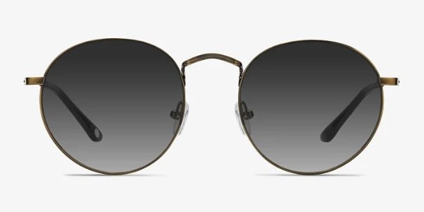 Disclosure | Brown Metal Sunglasses | EyeBuyDirect
