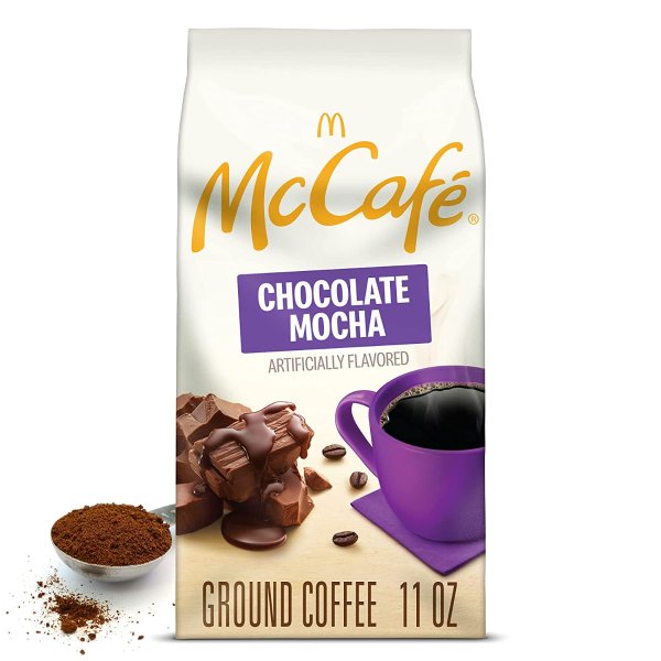 Chocolate Mocha, Ground Coffee, Flavored, 11oz. Bagged