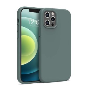 Boomdio Liquid Silicone Compatible with iPhone 12 Case