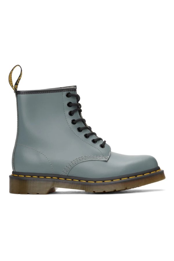 Blue 1460 Smooth Lace-Up Boots