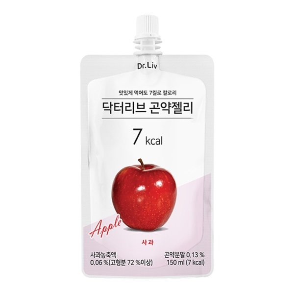 DR.LIV 低糖低卡蒟蒻果冻 苹果味 150ml