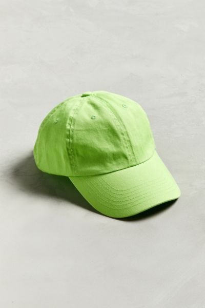 UO Solid Curved Brim Baseball Hat