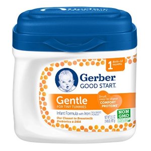 Gerber Good Start Gentle Non-GMO Powder Infant Formula, Stage 1, 23.2 Ounce (Pack of 6)
