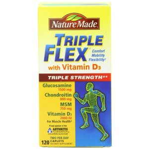 Nature Made Tripleflex Triple Strength with Vitamin D, 120-Count  f