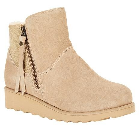 Megan Suede Water- and Stain-Repellent Boot