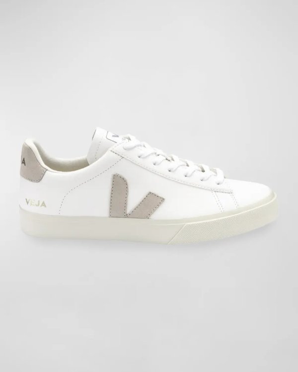 Campo Bicolor Leather Low-Top Sneakers