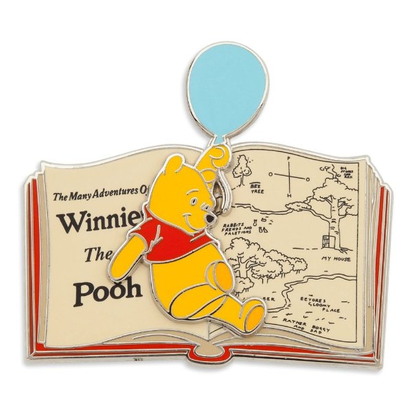 The Many Adventures of Winnie the Pooh 45th Anniversary Pin – Limited Release | shopDisney