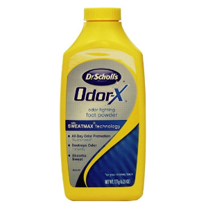 Dr. Scholl's Odor X All Day Deodorant Powder-6.25 oz.