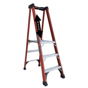 Louisville Ladder FXP1803HD Fiberglass Pro Platform Ladder