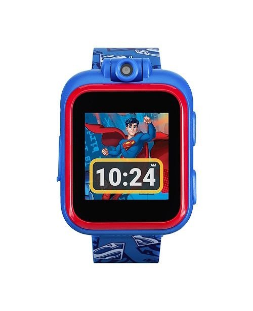 PlayZoom DC Comics - Superman Symbol Strap Touchscreen Smart Watch 42x52mm