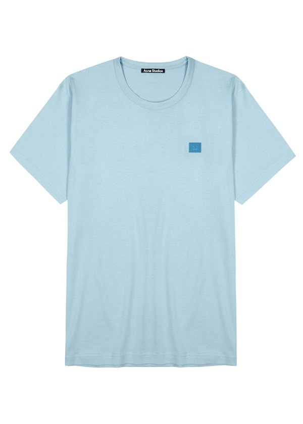 Nash Face blue cotton T-shirt